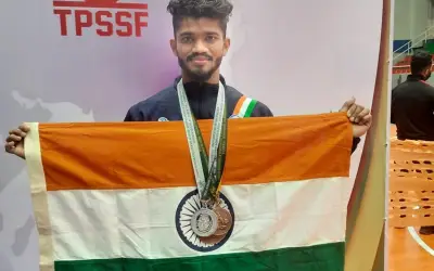 Akola's Yagnesh Raut won 6 medals in the Asian Powerlifting Games-in24news