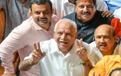 आज कर्नाटक के सीएम पद का शपथ लेंगे येदियुरप्पा