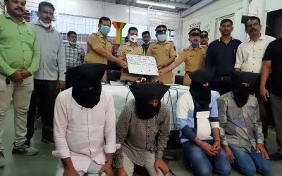 म्यांमार के व्यापारी से करोड़ो की ठगी, 4 गिरफ्तार