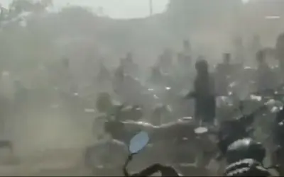 बीजेपी के कार्यक्रम में जमकर हुआ बवाल, कई राउंड चली गोली