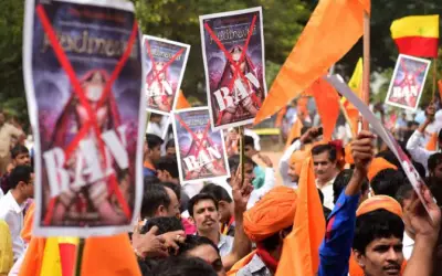 करणी सेना का फिल्म पद्मावत पर विरोध जारी 